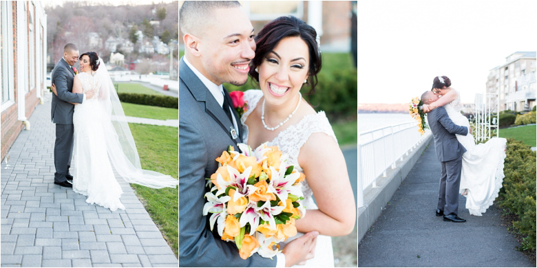 View on a Hudson Wedding Photos by South Jersey Wedding Photographers