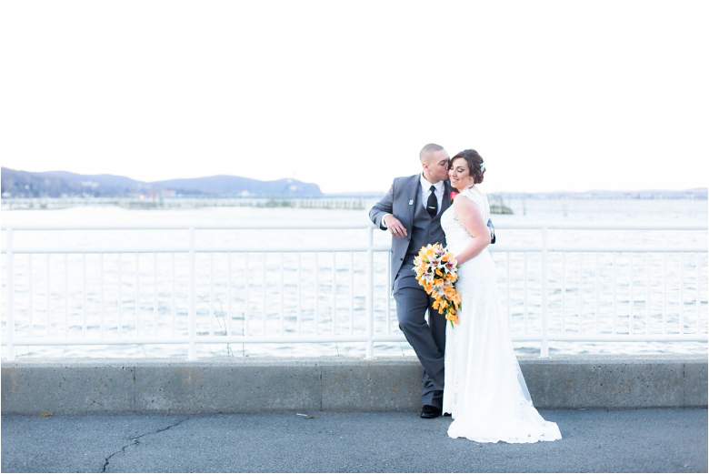 View on a Hudson Wedding Photos by the best South Jersey Wedding Photographer